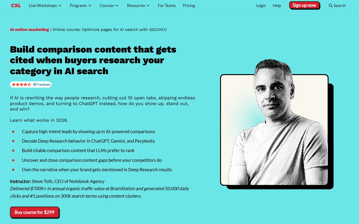 cxl optimize pages for ai search