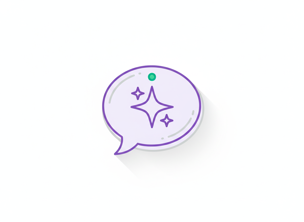 An AI assistant ready to help