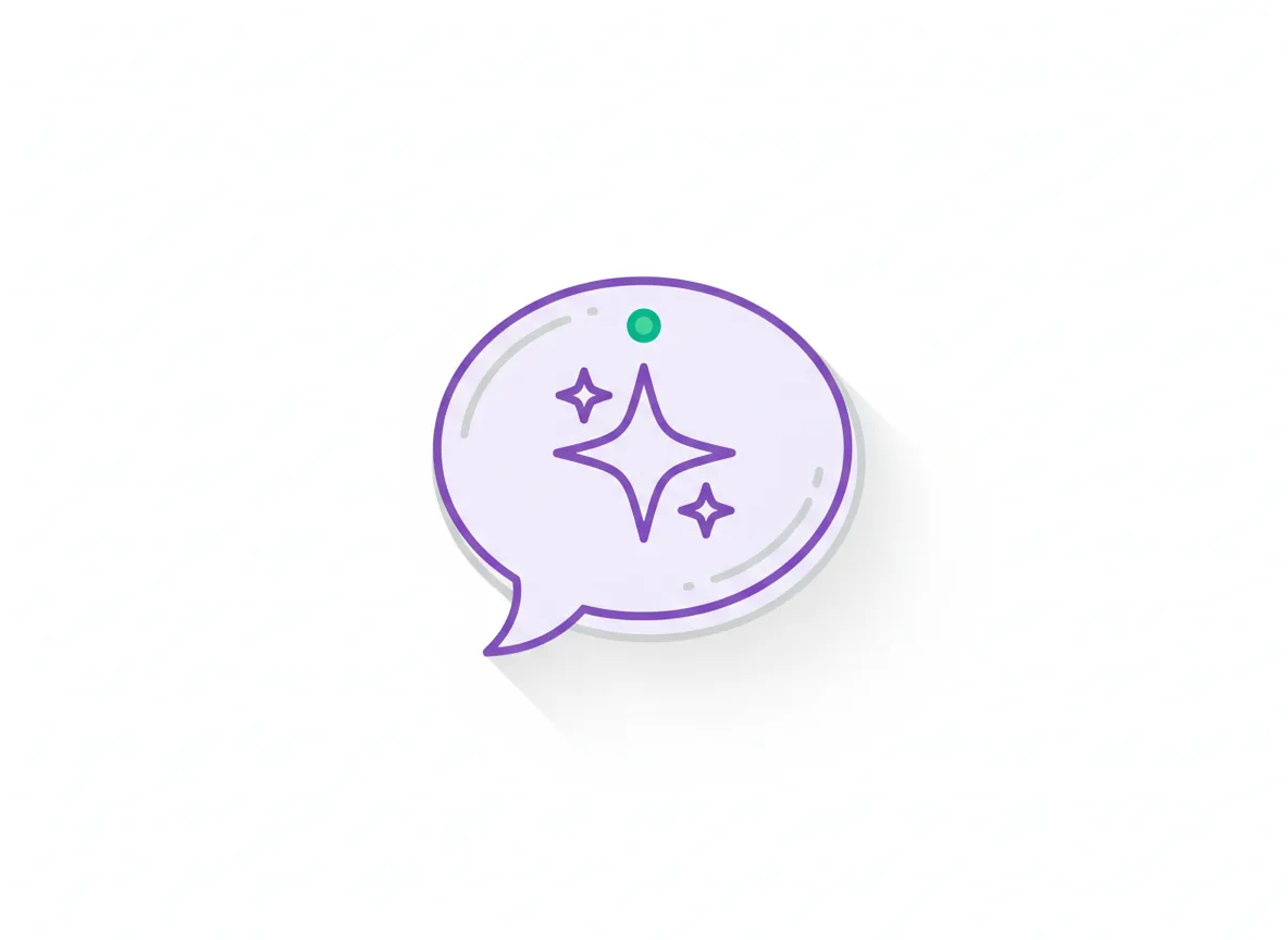 An AI assistant ready to help