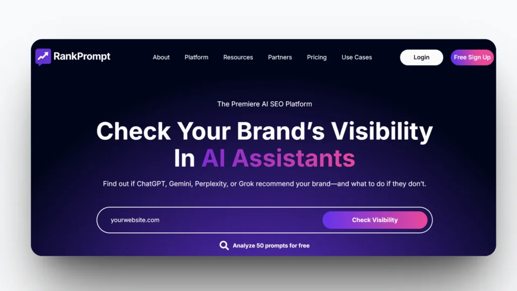 RankPrompt SEO Tool